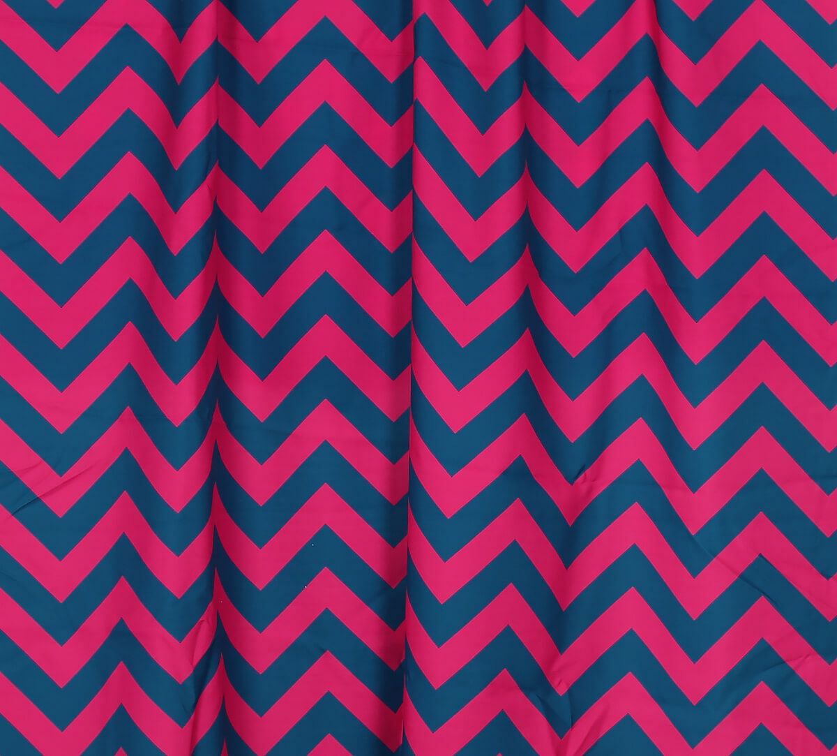 India Circus by Krsnaa Mehta Chevron Melavo Magenta Fabric