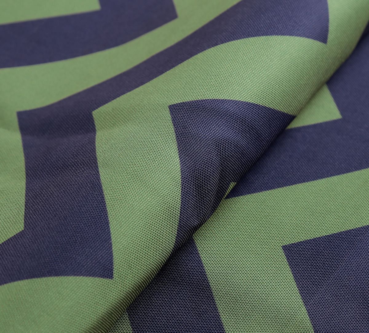 India Circus by Krsnaa Mehta Chevron Melavo mountain Fabric