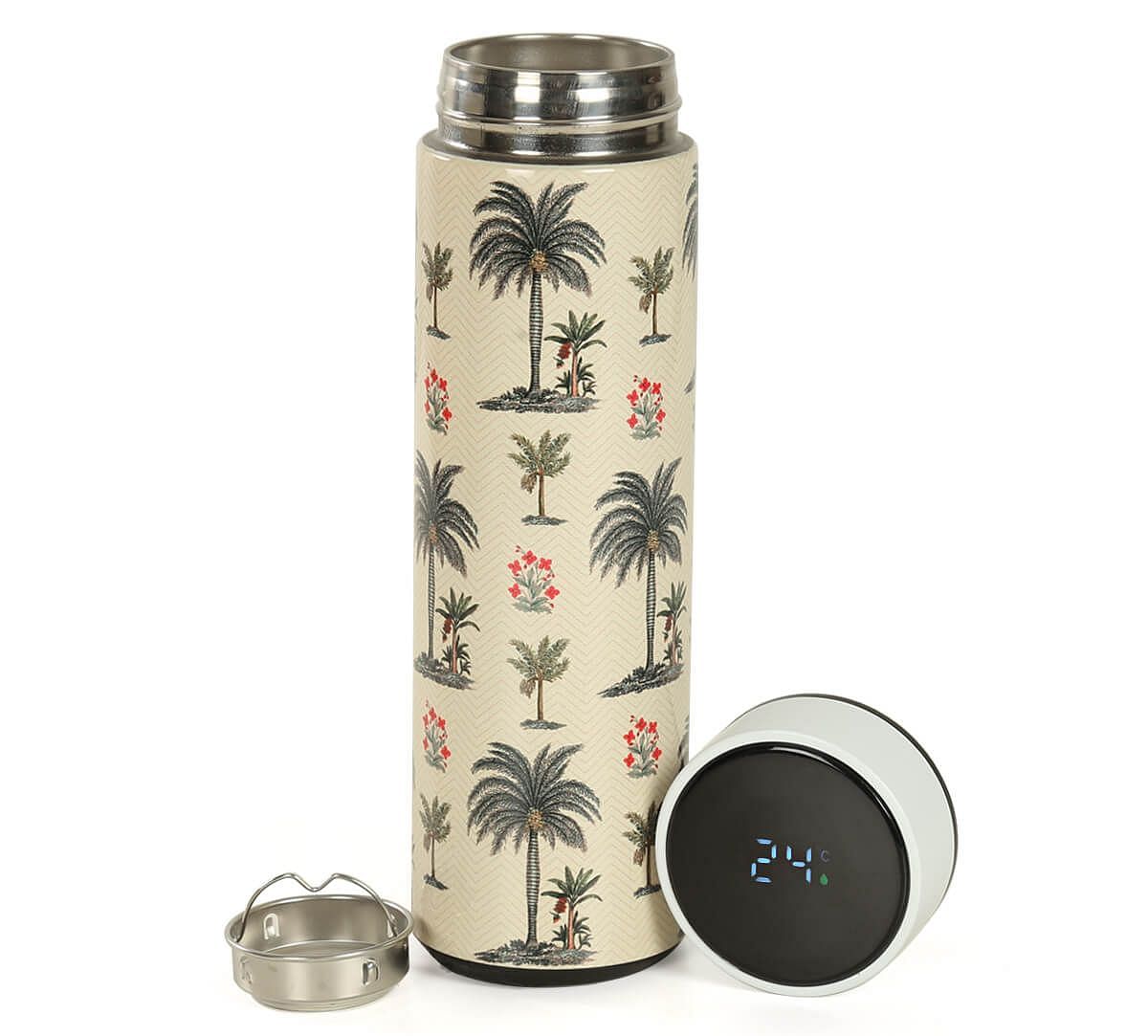 India Circus by Krsnaa Mehta Chevron Palms Smart Water Bottle