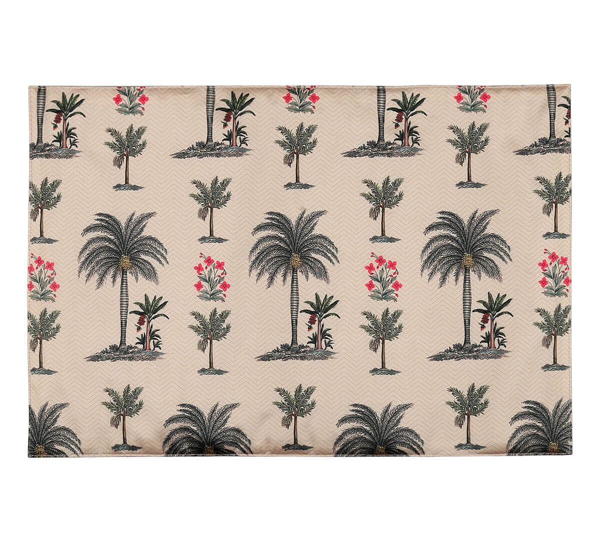 India Circus by Krsnaa Mehta Chevron Palms Table Mats Set of 6