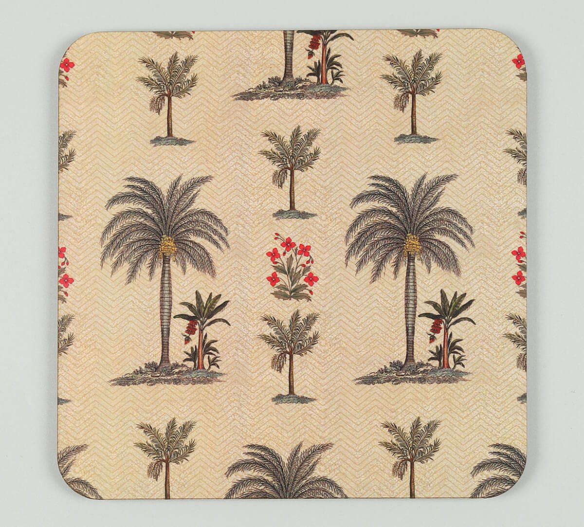 India Circus by Krsnaa Mehta Chevron Palms Trivet Set of 2