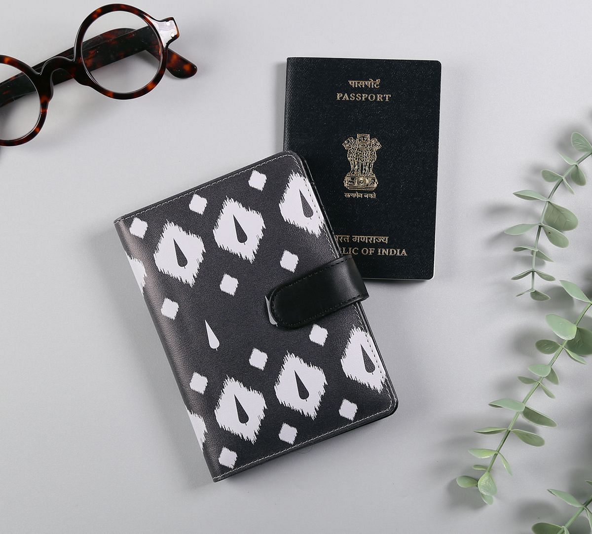 India Circus by Krsnaa Mehta Conifer Symmetry Passport Cover