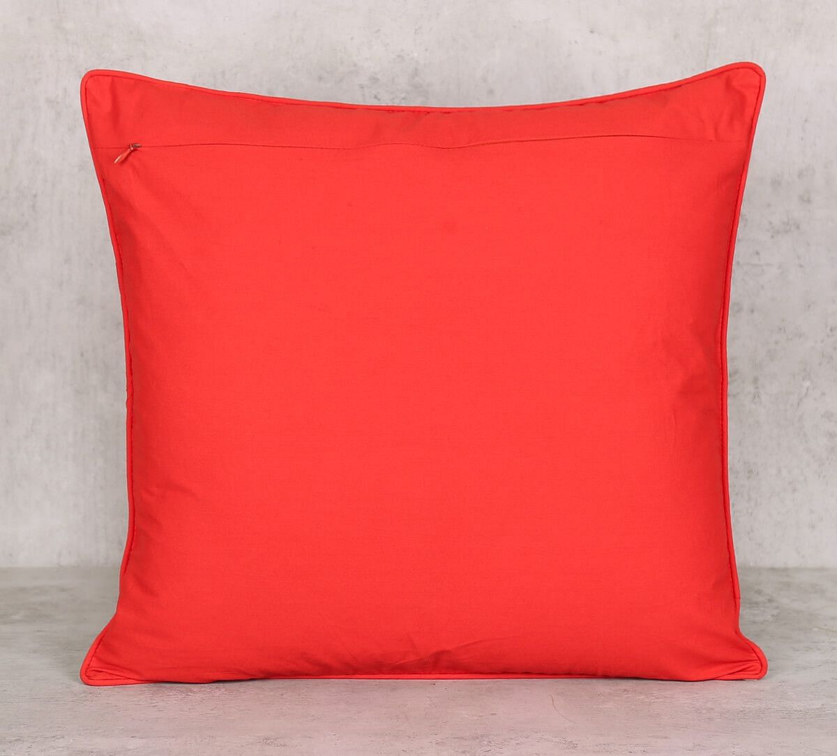 India Circus by Krsnaa Mehta Contrasting Pulchritudinous Cotton Poplin Cushion Cover