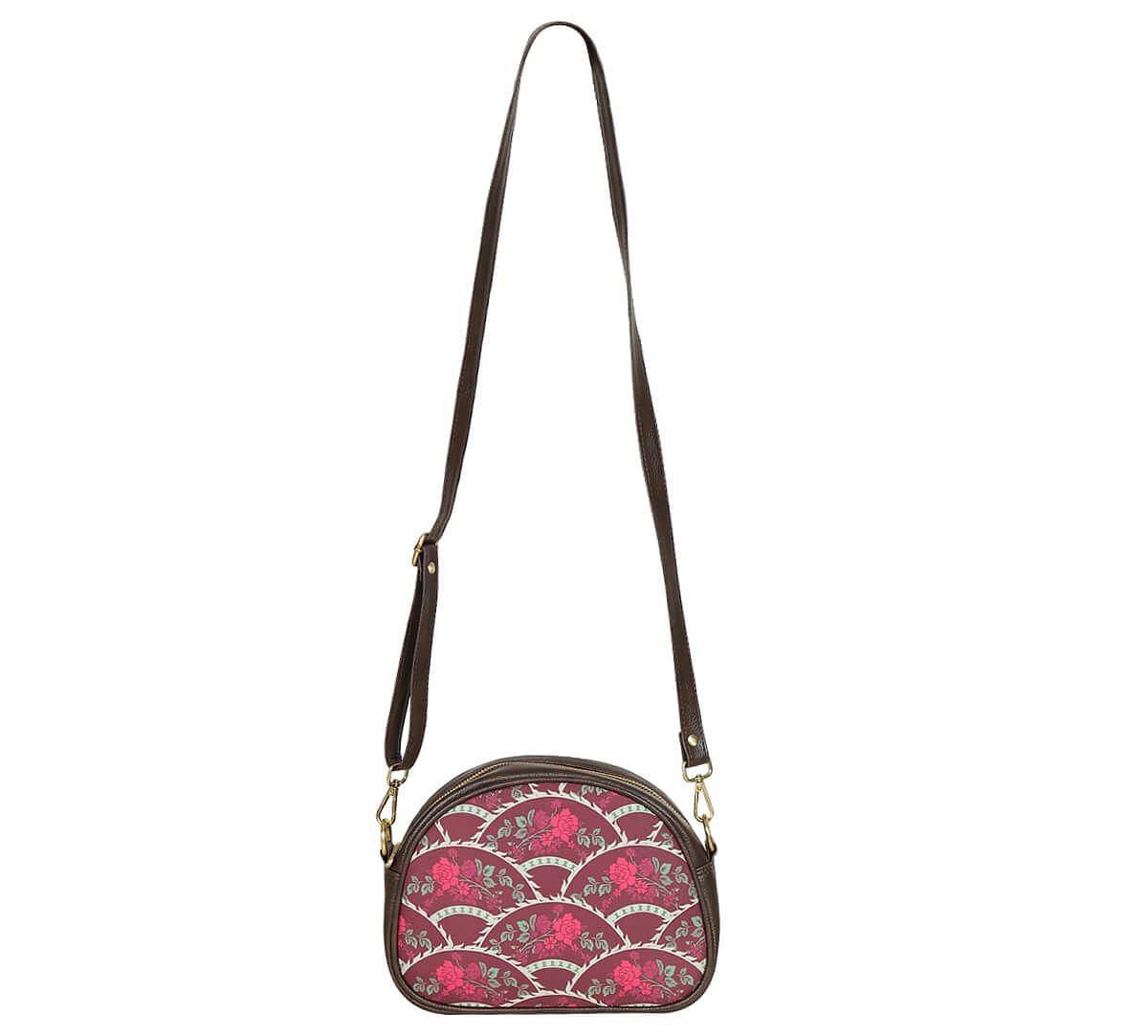 India Circus by Krsnaa Mehta Crimson Cardinal Crossbody Bag