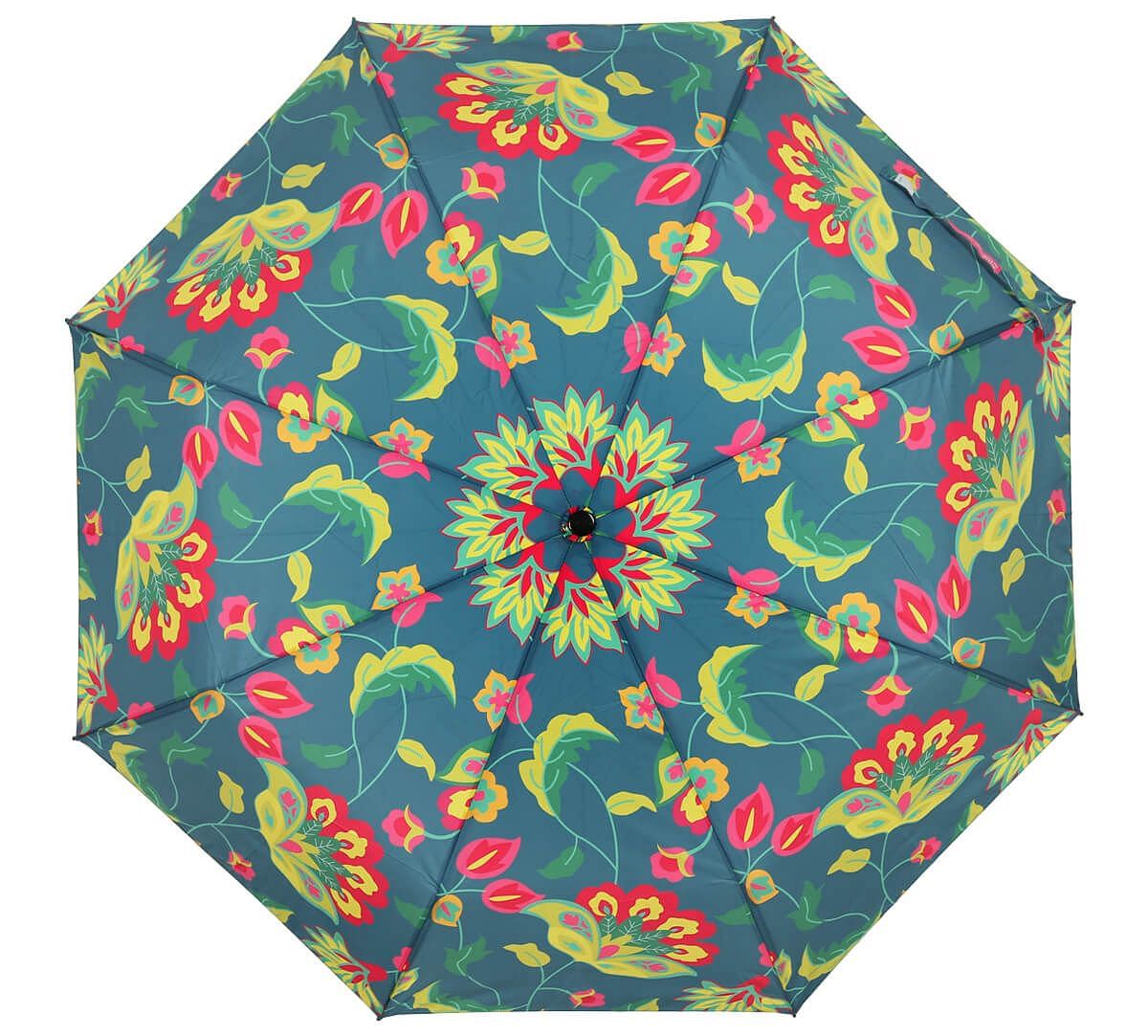 India Circus by Krsnaa Mehta Cyanic Pop Burst 3 fold Umbrella