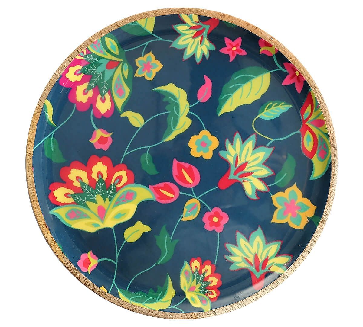 India Circus by Krsnaa Mehta Cyanic Pop Burst Cake Stand