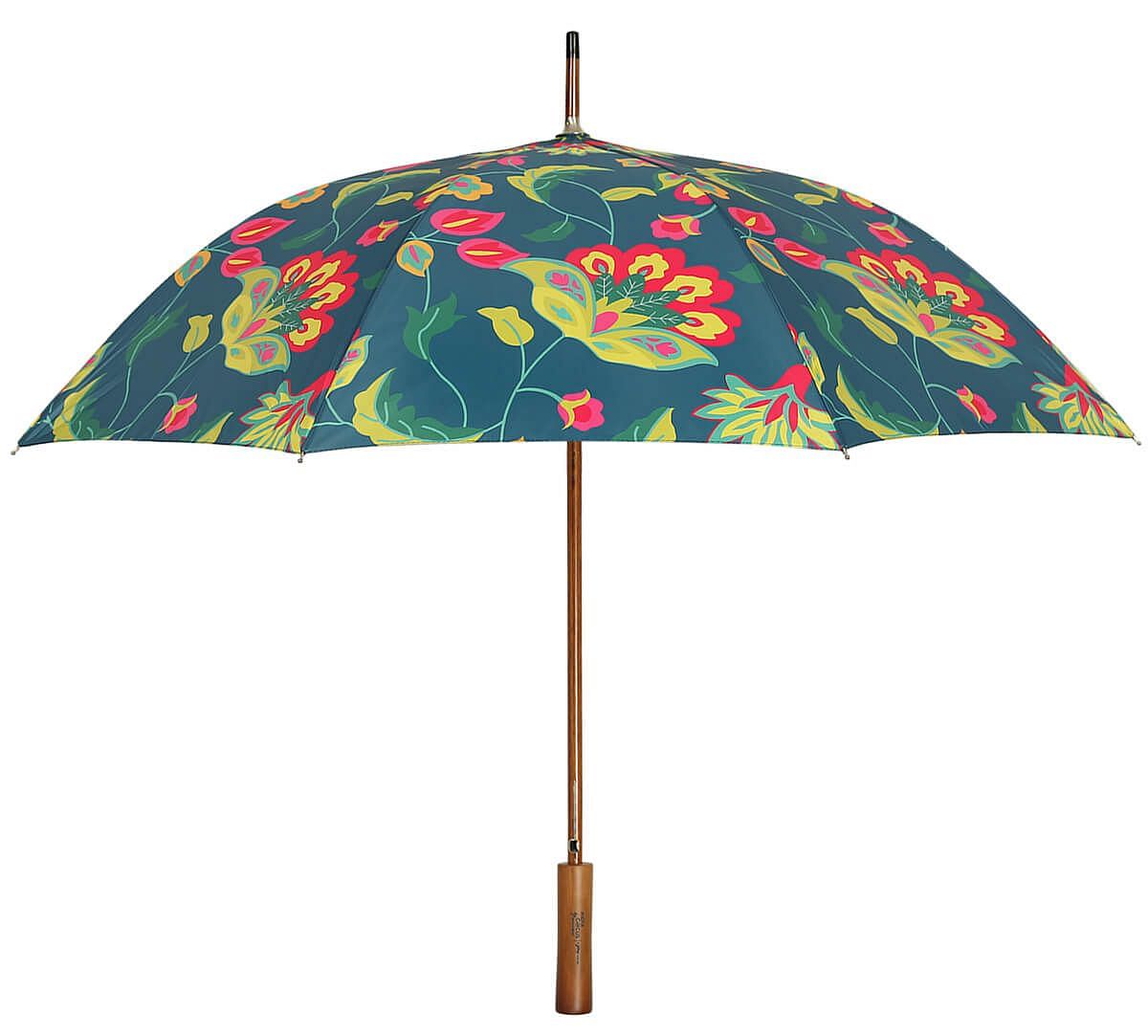 India Circus by Krsnaa Mehta Cyanic Pop Burst Long Umbrella