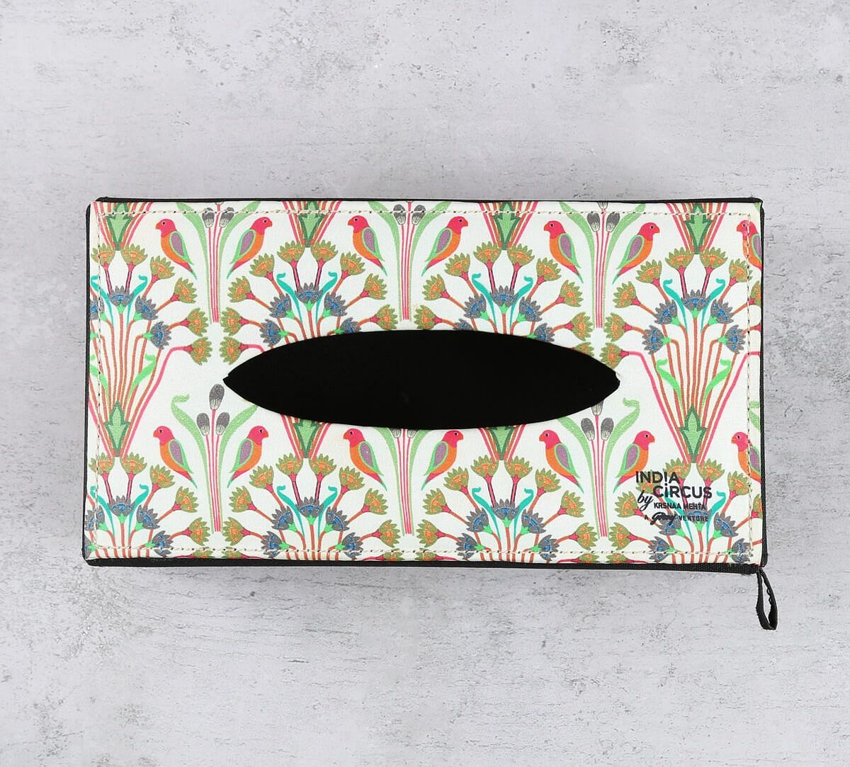 India Circus by Krsnaa Mehta Dichasial Charm Tissue Box Holder