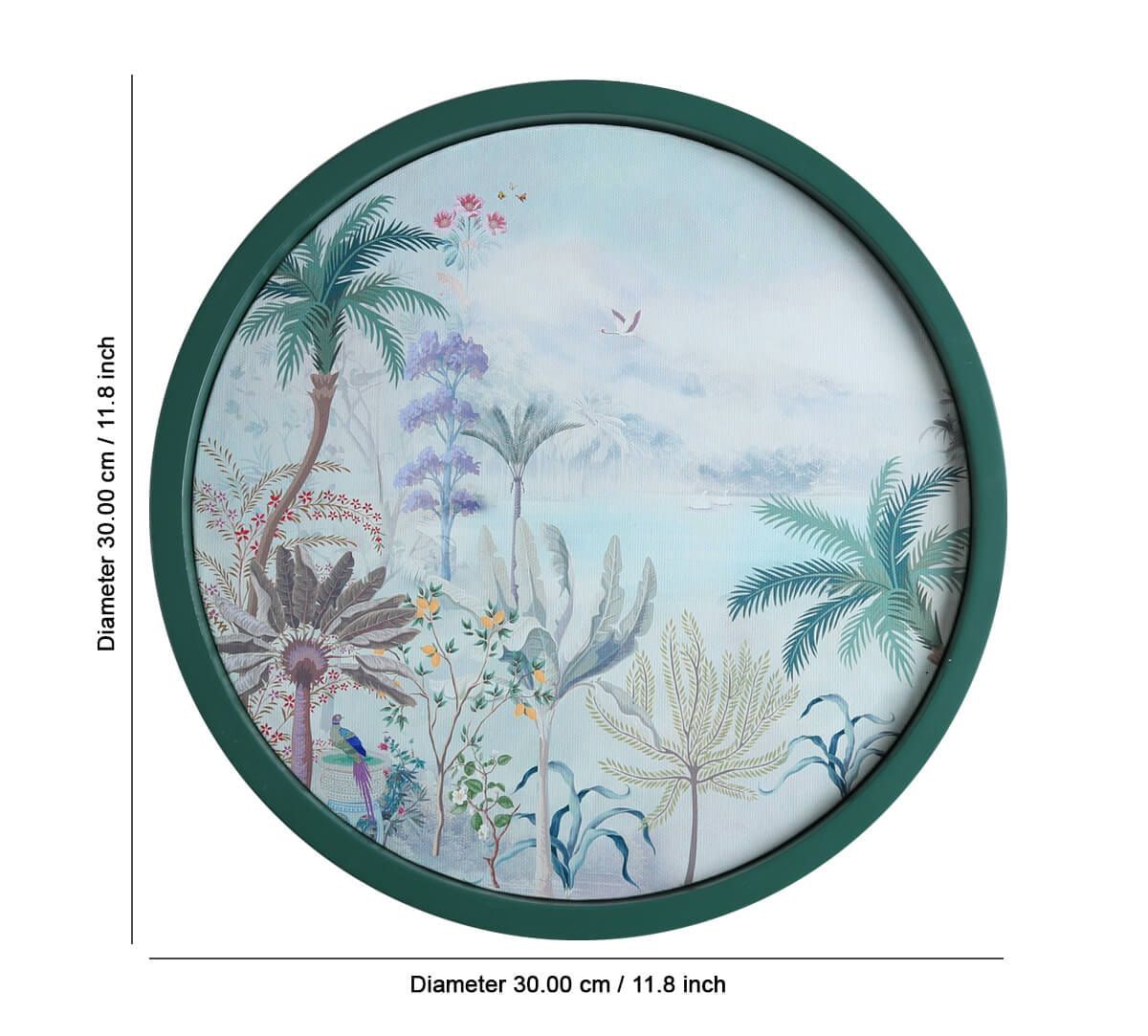India Circus by Krsnaa Mehta Enchanting Eden Wall Deco Plate