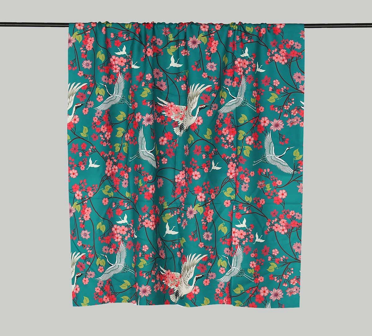 India Circus by Krsnaa Mehta Flight of Cranes Fabric