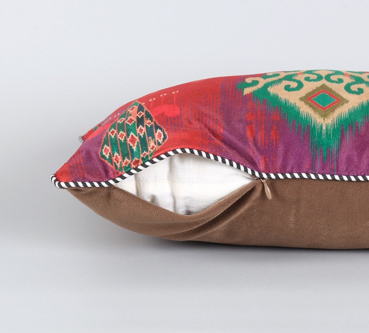 Floral Falls Micro Velvet Cushion Cover