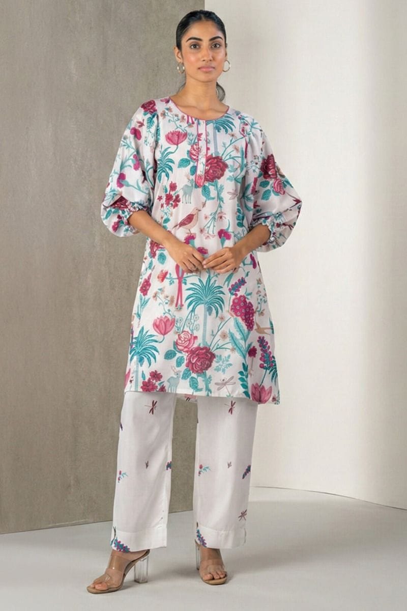 India Circus by Krsnaa Mehta Floral Galore Co-Ord Set