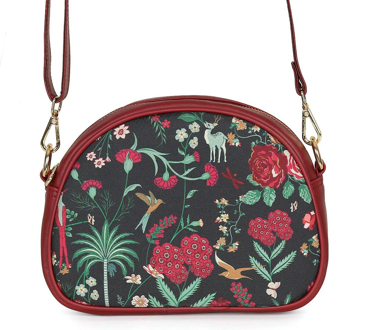 India Circus by Krsnaa Mehta Floral Galore Crossbody Bag