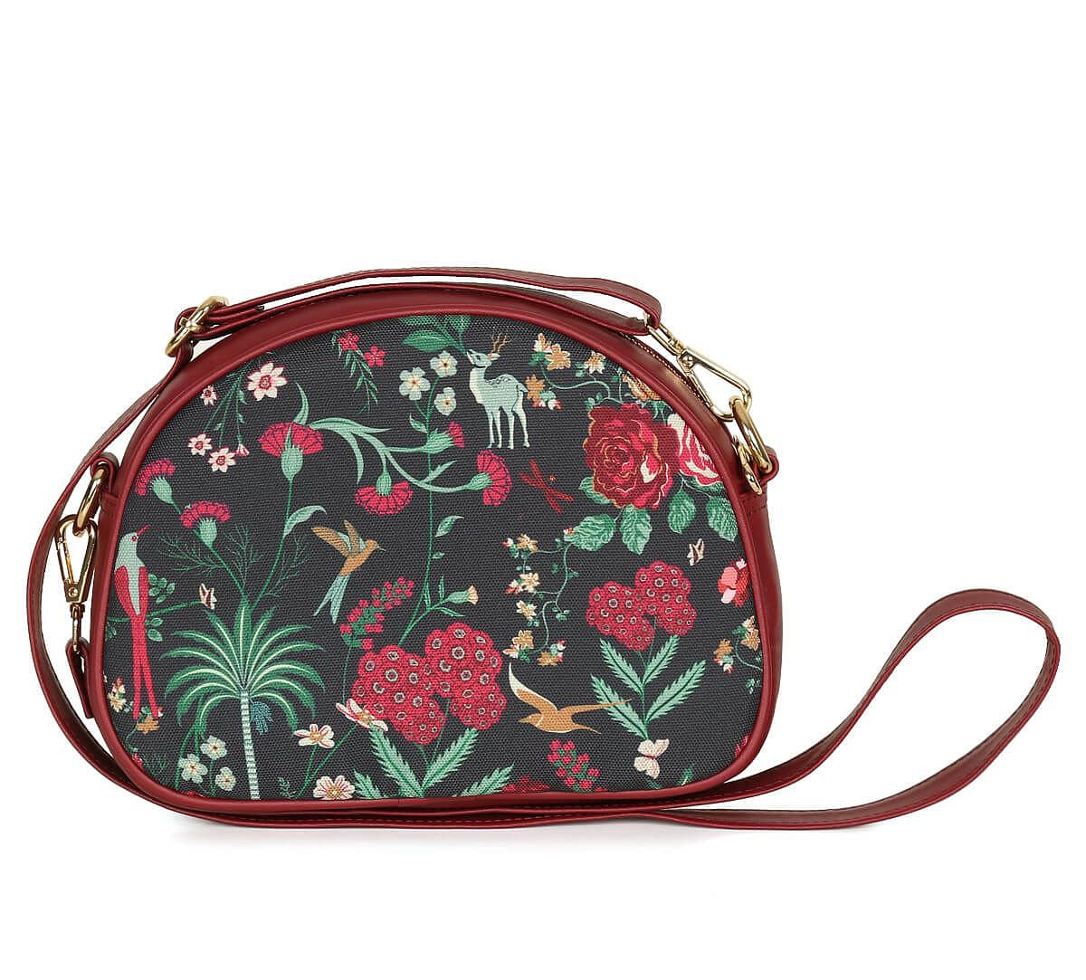 India Circus by Krsnaa Mehta Floral Galore Crossbody Bag