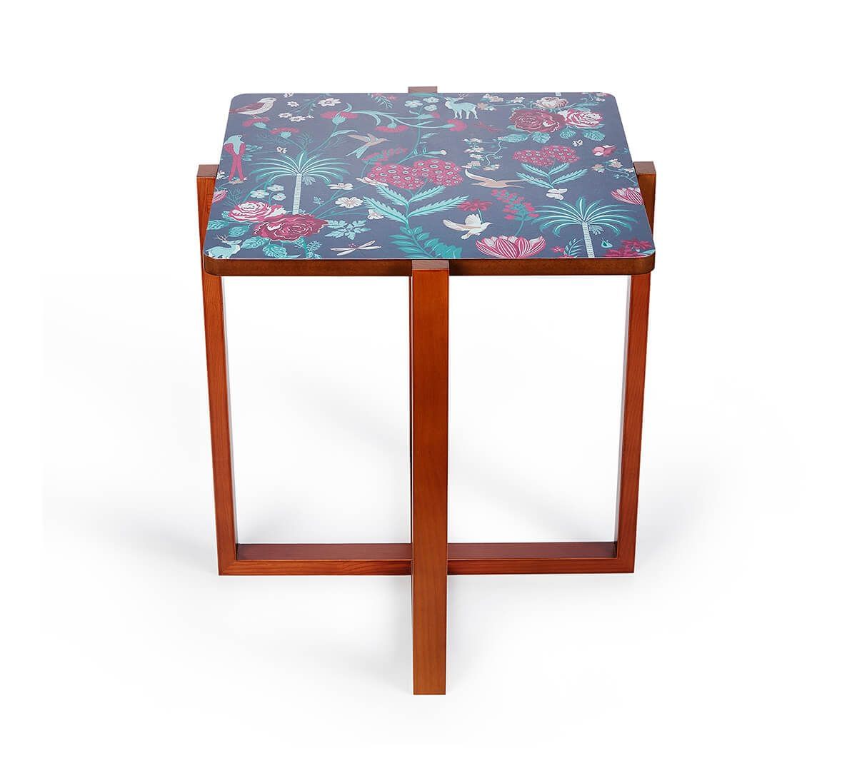 India Circus by Krsnaa Mehta Floral Galore Square Table