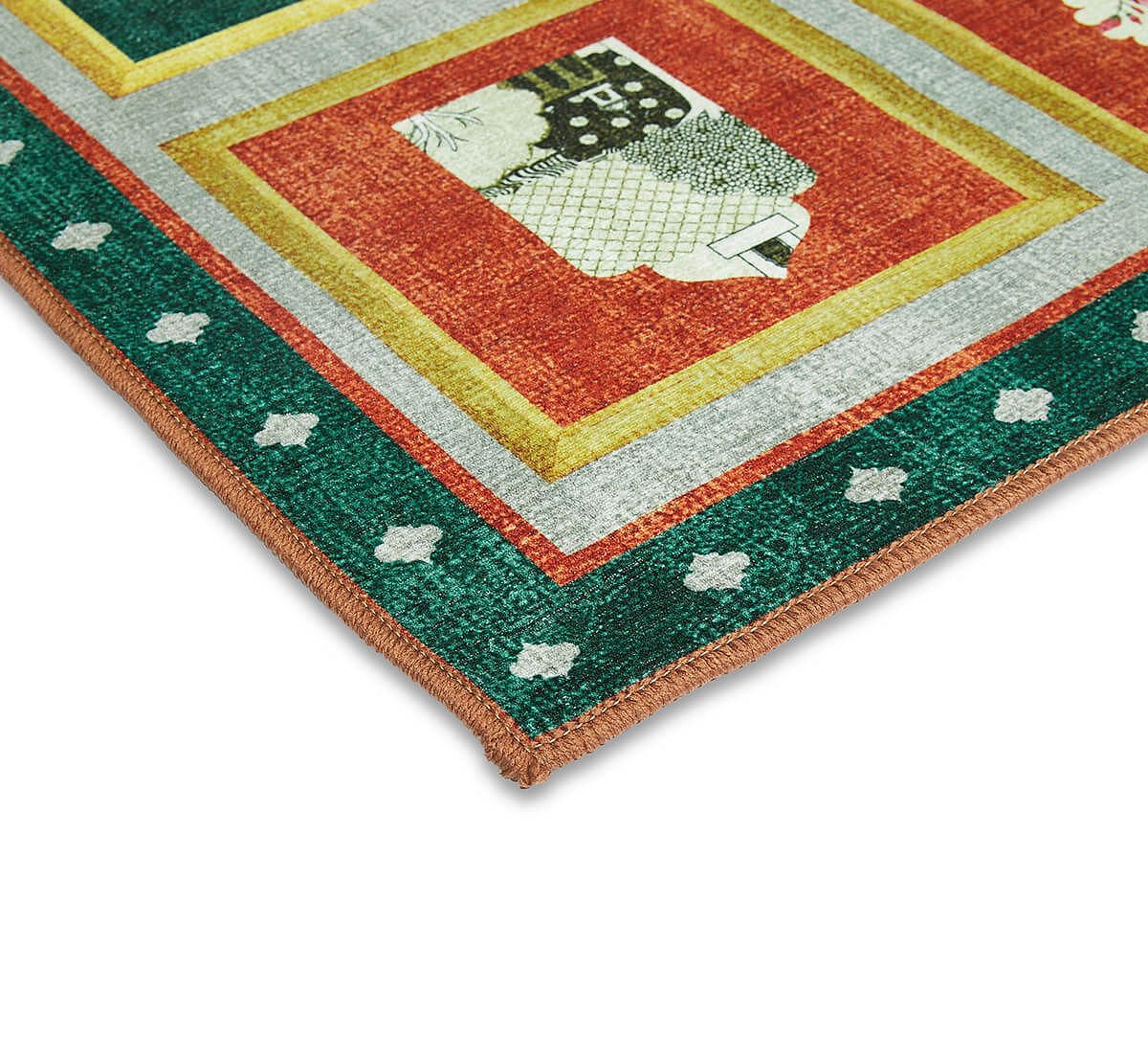 India Circus by Krsnaa Mehta Fluttering Blooms Rug