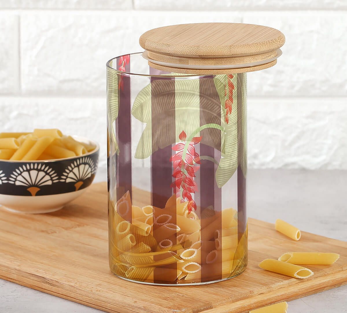 India Circus by Krsnaa Mehta Foliage Play Glass Jar 1050mL