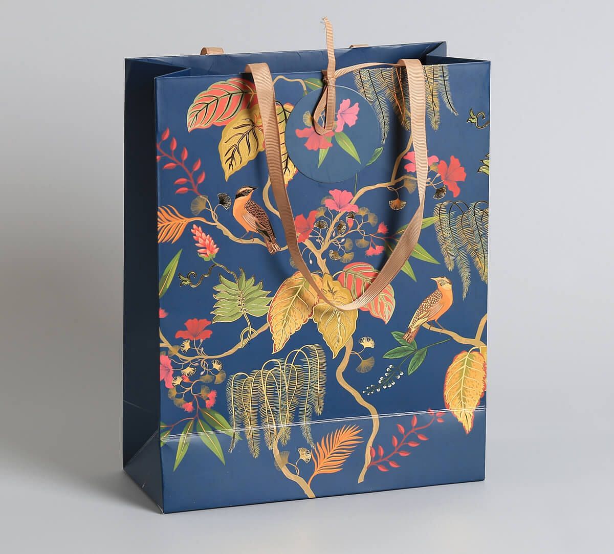 India Circus by Krsnaa Mehta Fronds and Florets Big Gift Bag Set of 5