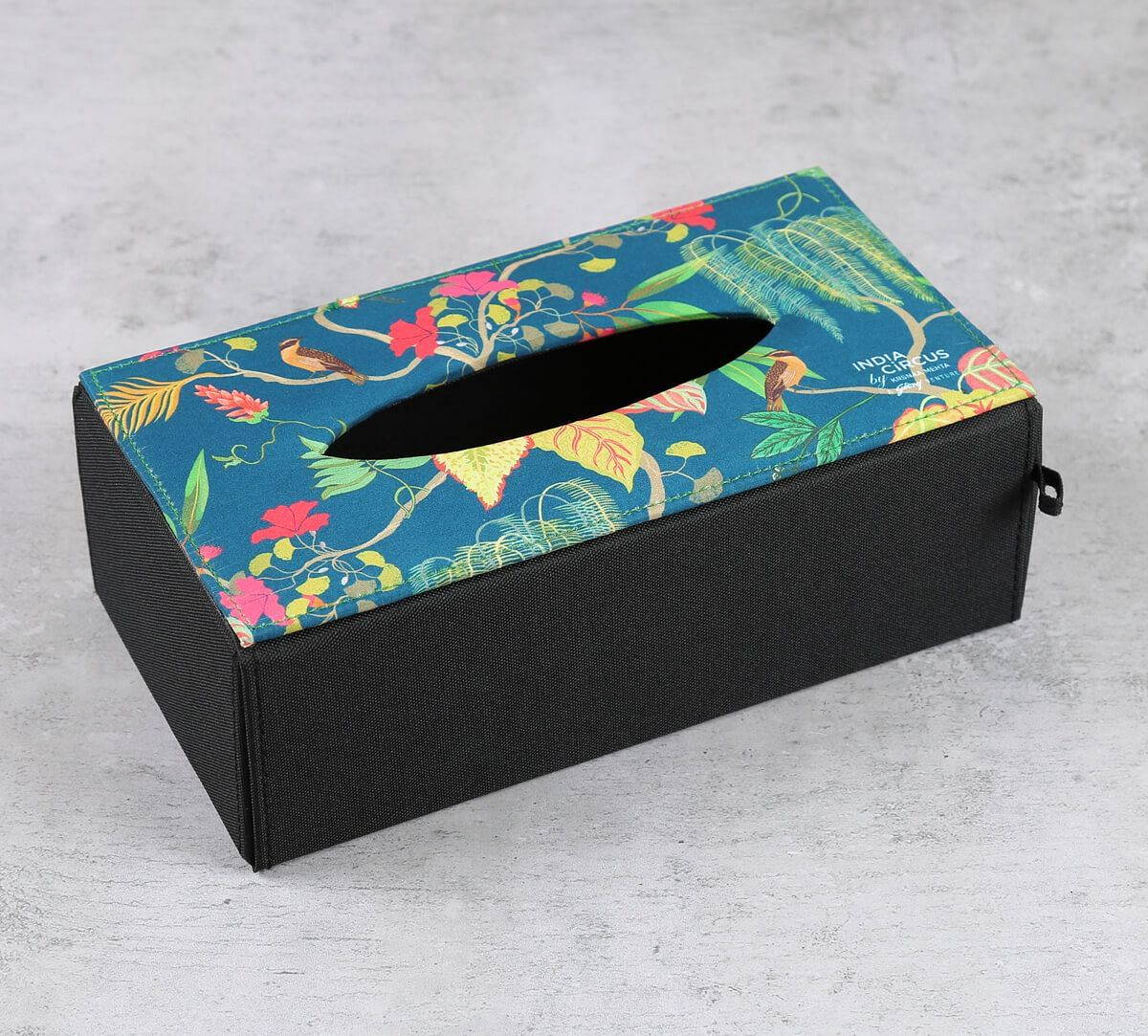 India Circus by Krsnaa Mehta Fronds and Florets Tissue Box Holder