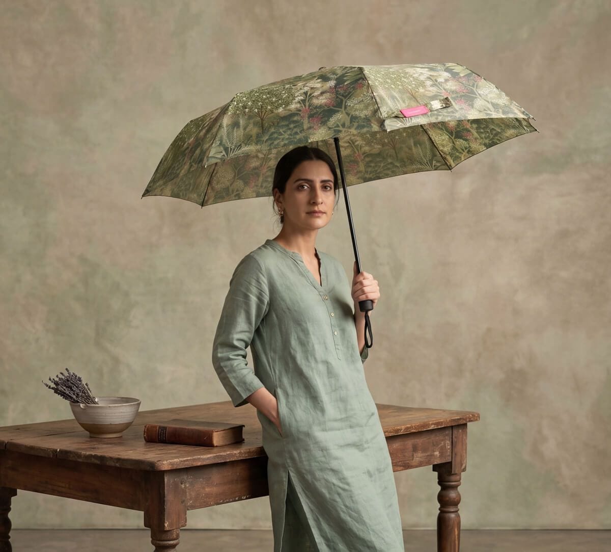 Garden of Grace 3 Fold Umbrella