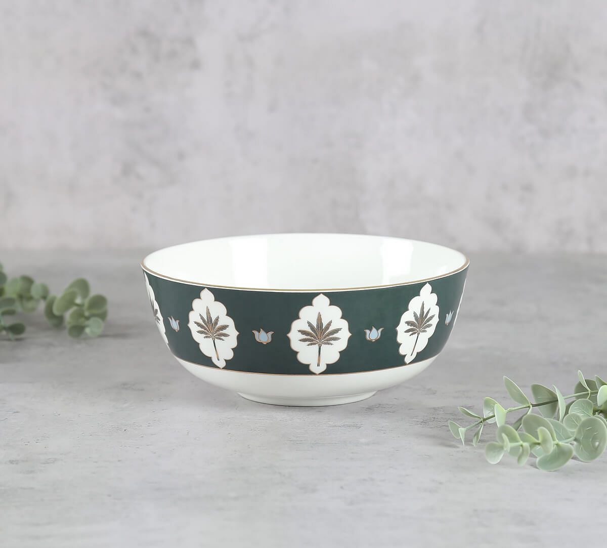 India Circus by Krsnaa Mehta Gardenia Dreams Serving Bowl