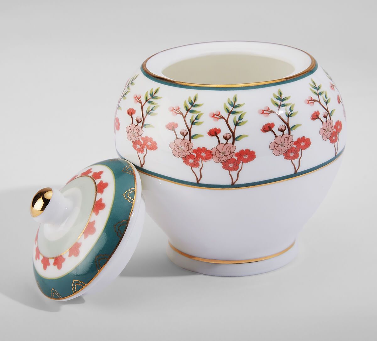 India Circus by Krsnaa Mehta Grandeur Greens Tea Set