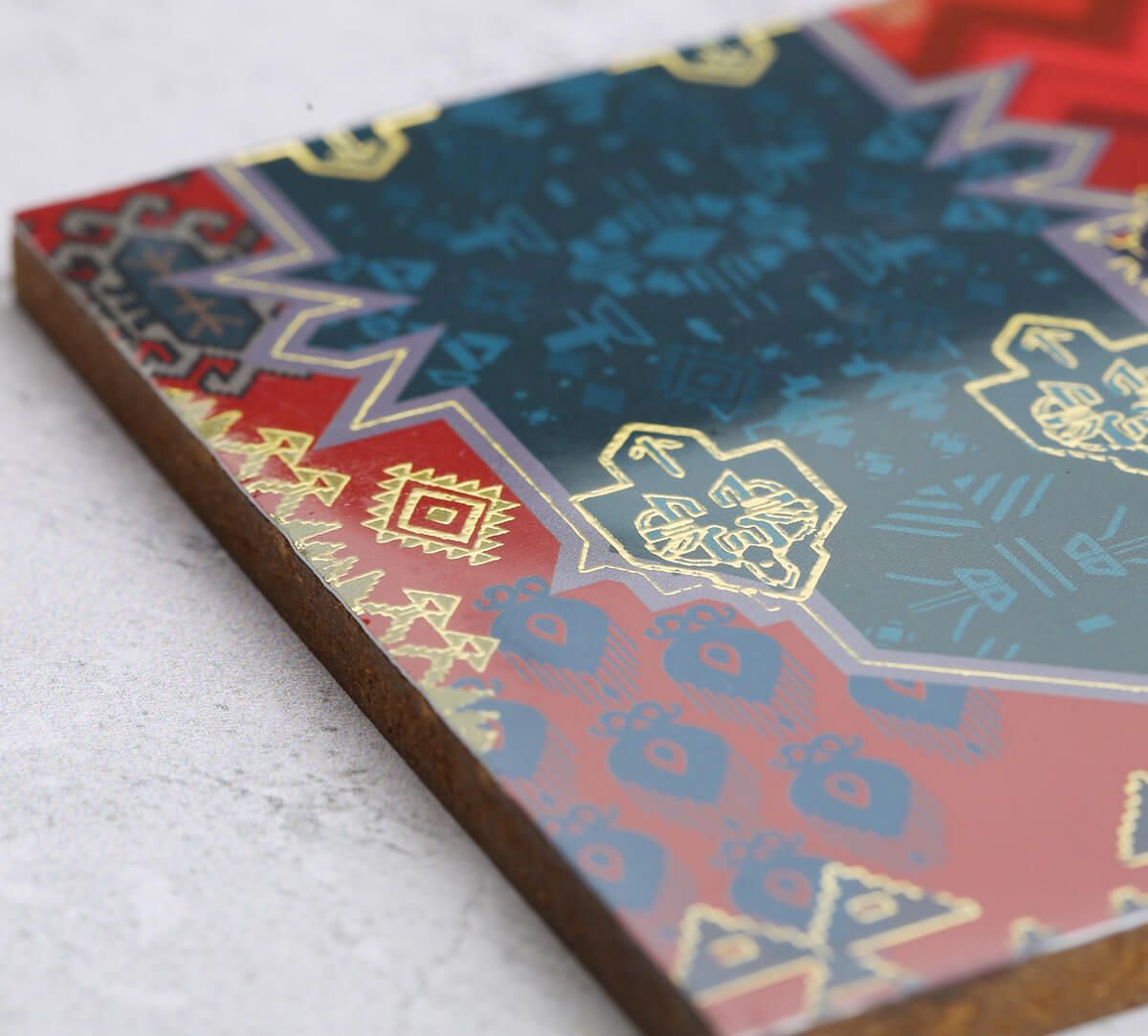 India Circus by Krsnaa Mehta Heritage Haven MDF Coaster with Stand