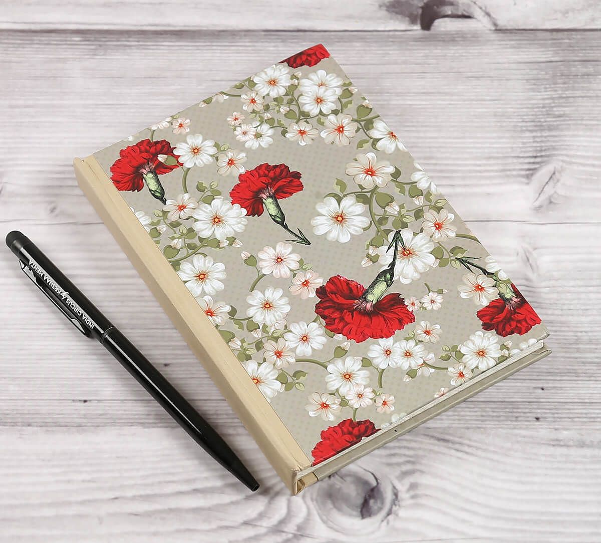 India Circus by Krsnaa Mehta Inflorescence Paragon A6 Notebook