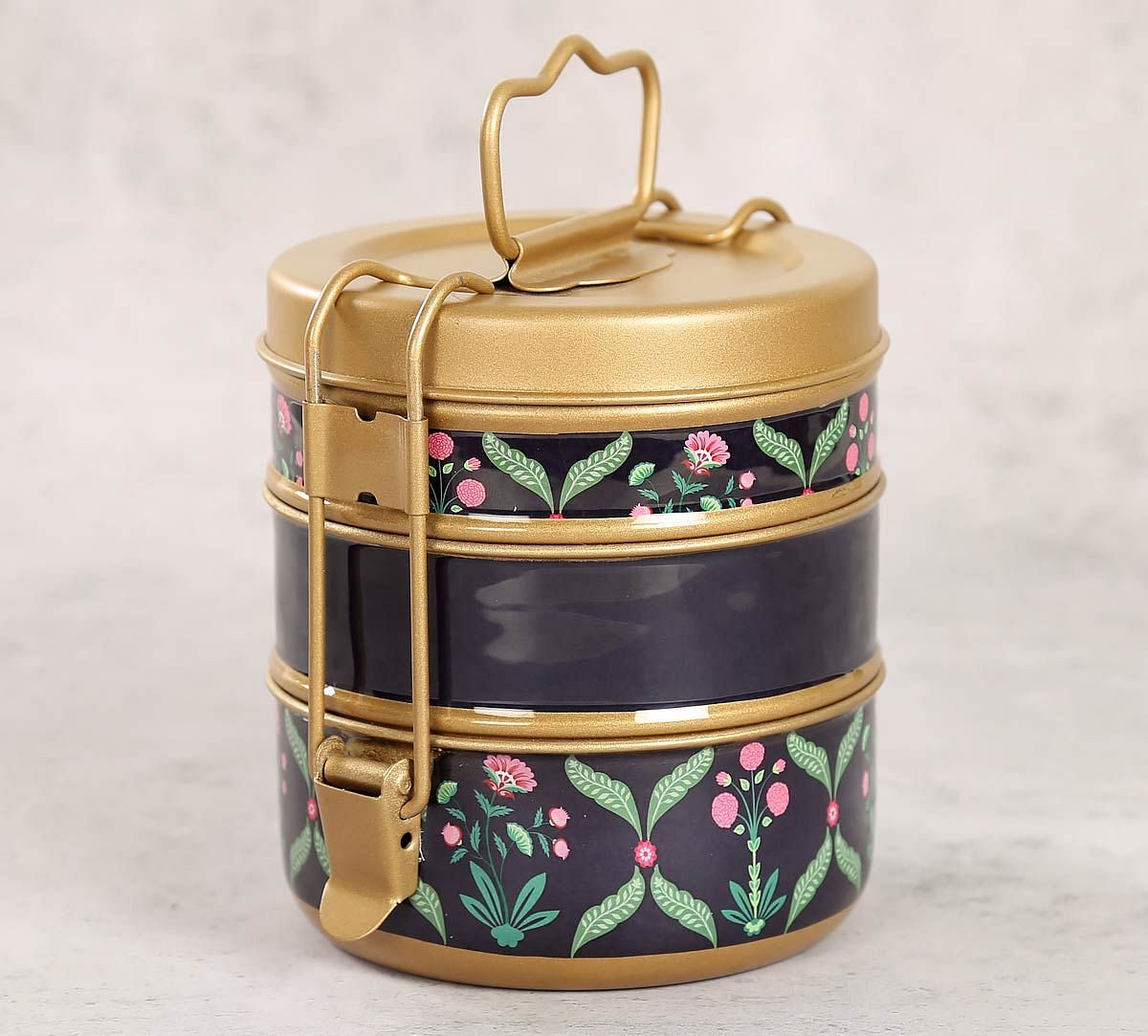 India Circus by Krsnaa Mehta Iron Blooming Dahlia Lunch Box