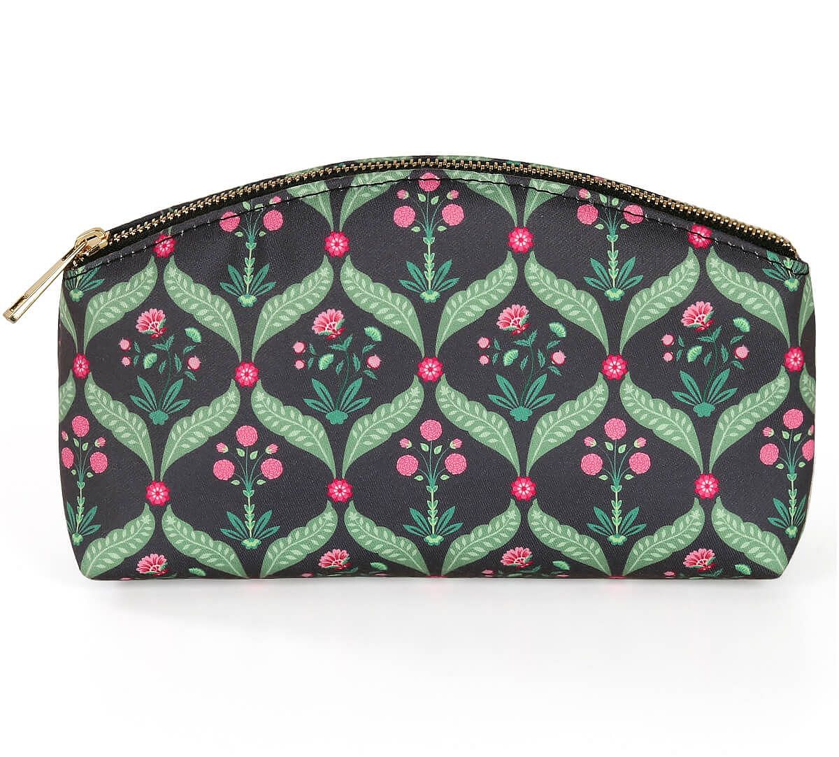 India Circus by Krsnaa Mehta Iron Blooming Dahlia Utility Pouch