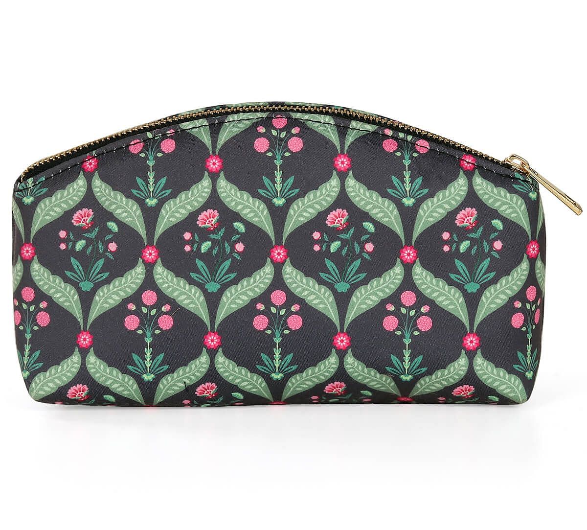 India Circus by Krsnaa Mehta Iron Blooming Dahlia Utility Pouch