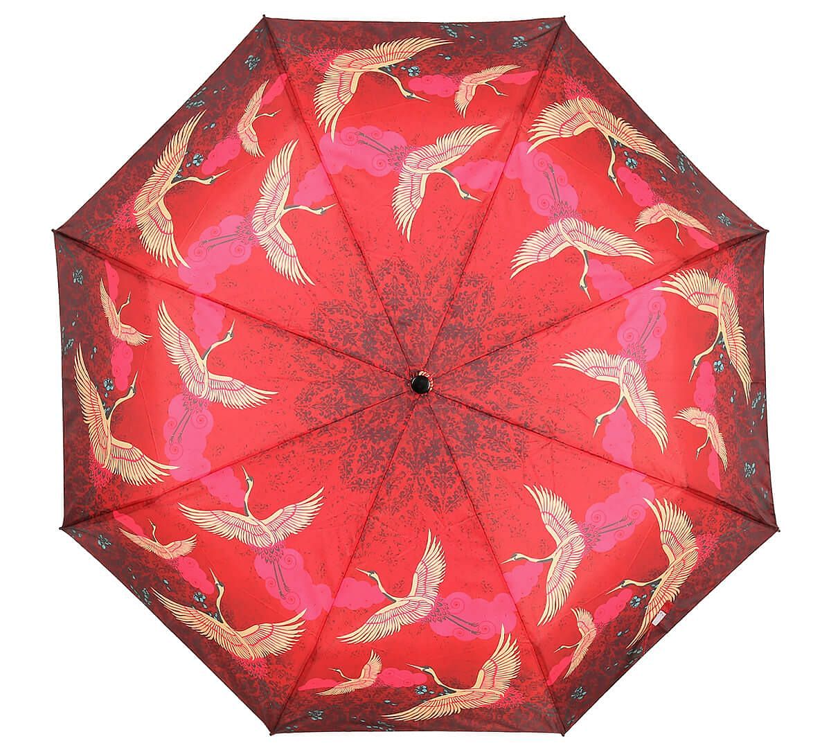 India Circus by Krsnaa Mehta Legend of the Cranes 3 fold Umbrella