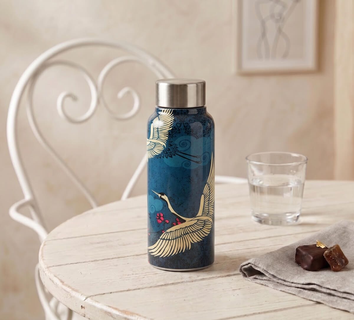 Legend of the Cranes Small Steel Bottle