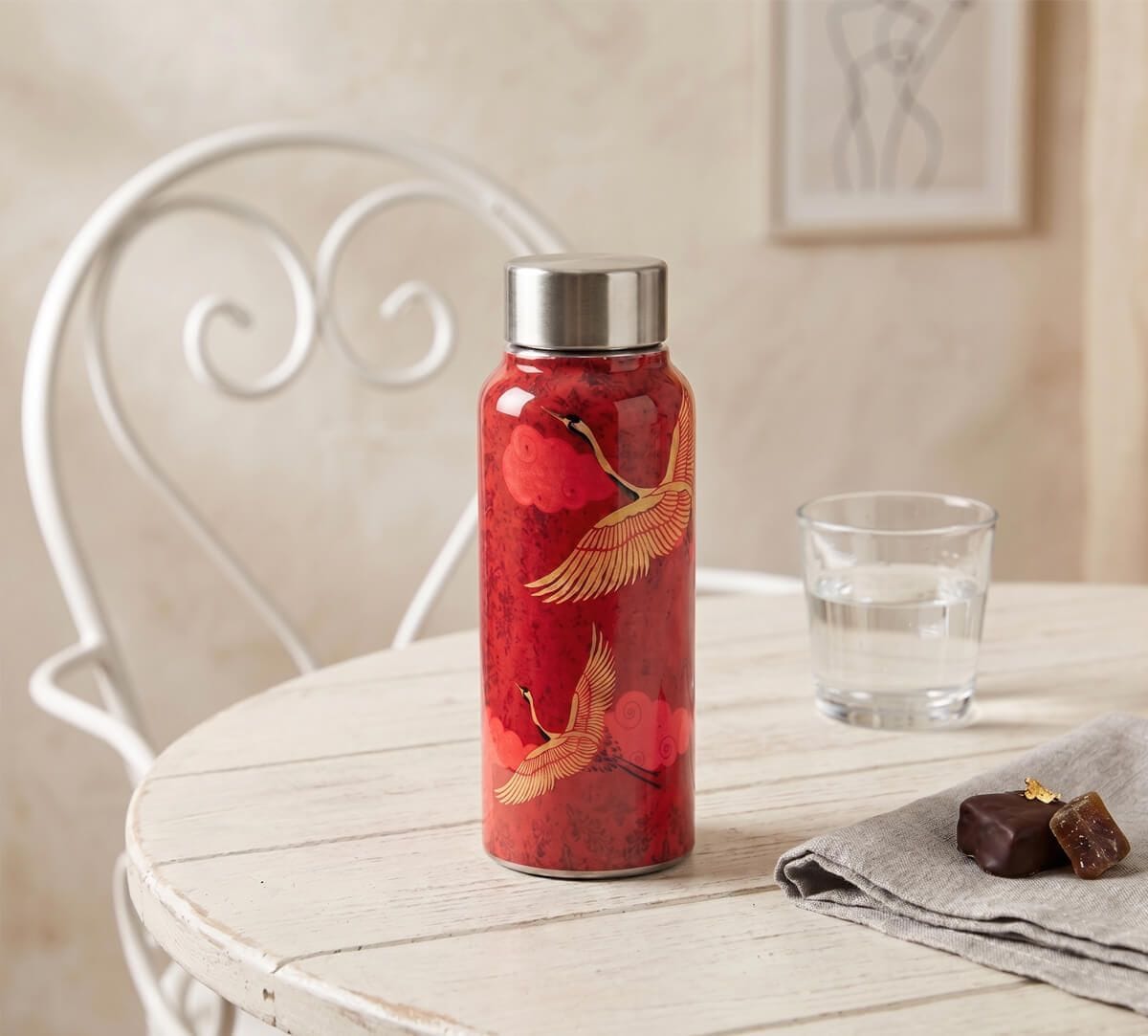 Legend of the Cranes Small Steel Bottle