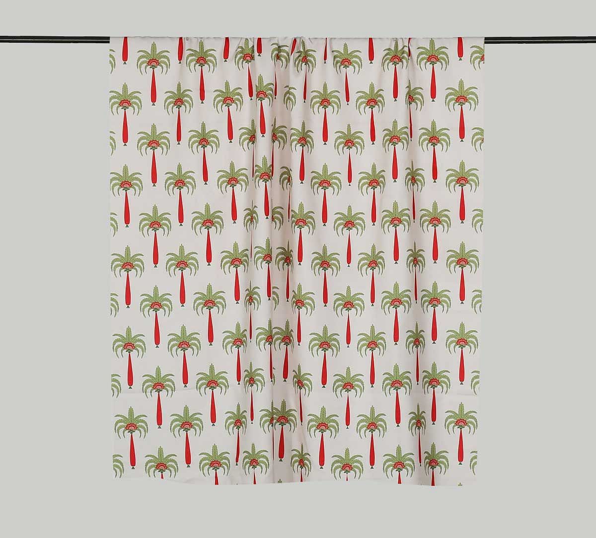India Circus by Krsnaa Mehta Light Rose Island Palms Fabric