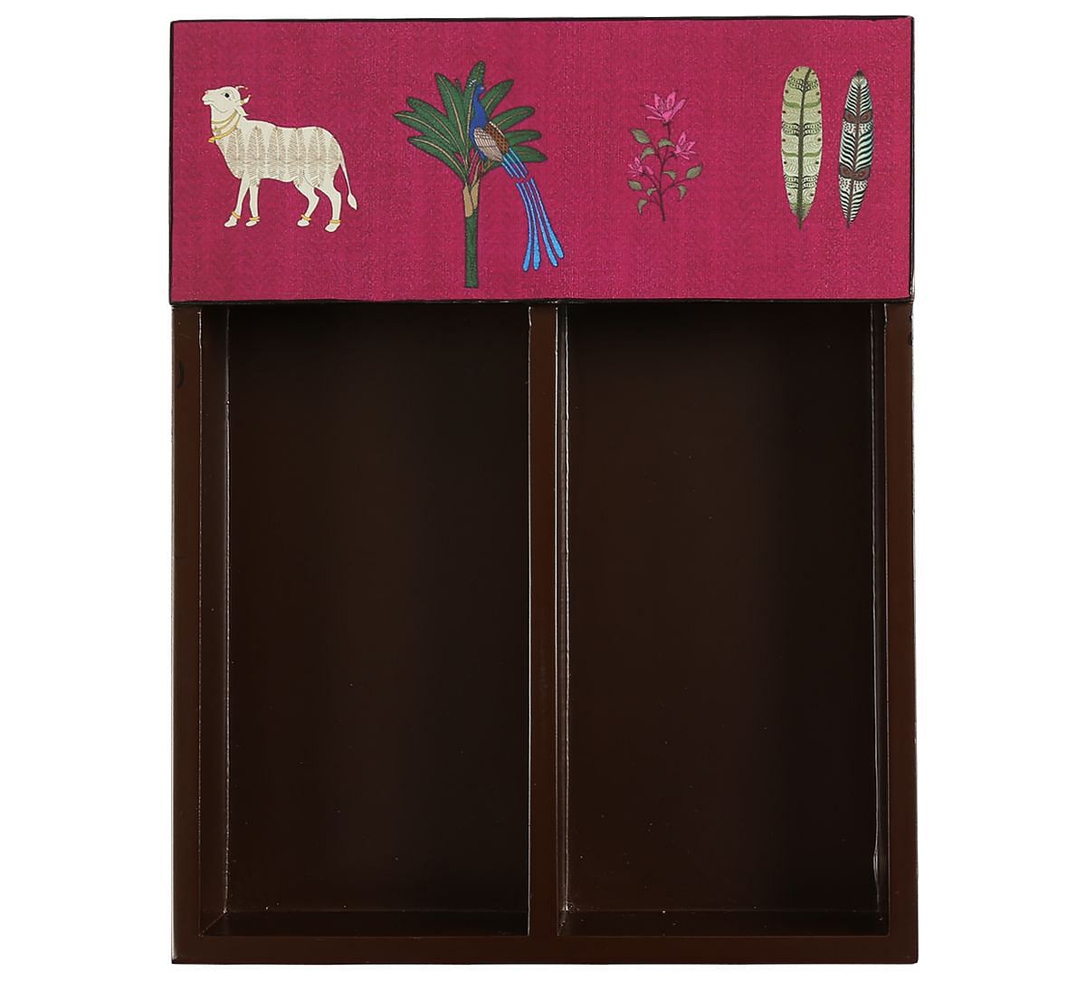 India Circus by Krsnaa Mehta Magenta Biome mystique Cutlery Tray