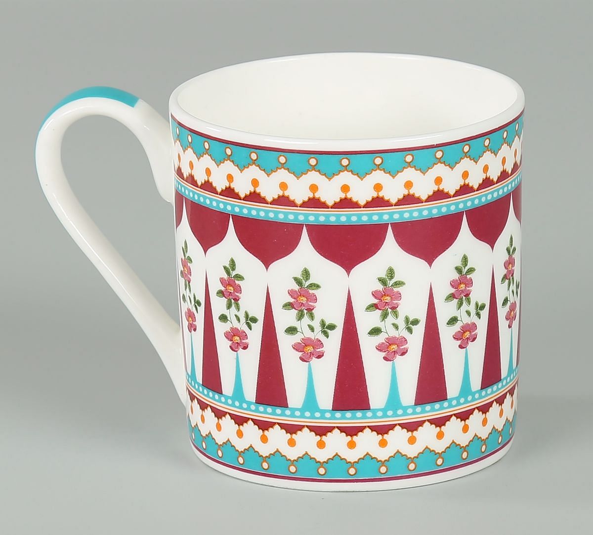 India Circus by Krsnaa Mehta Magenta Quirk Espresso Mug Set of 6