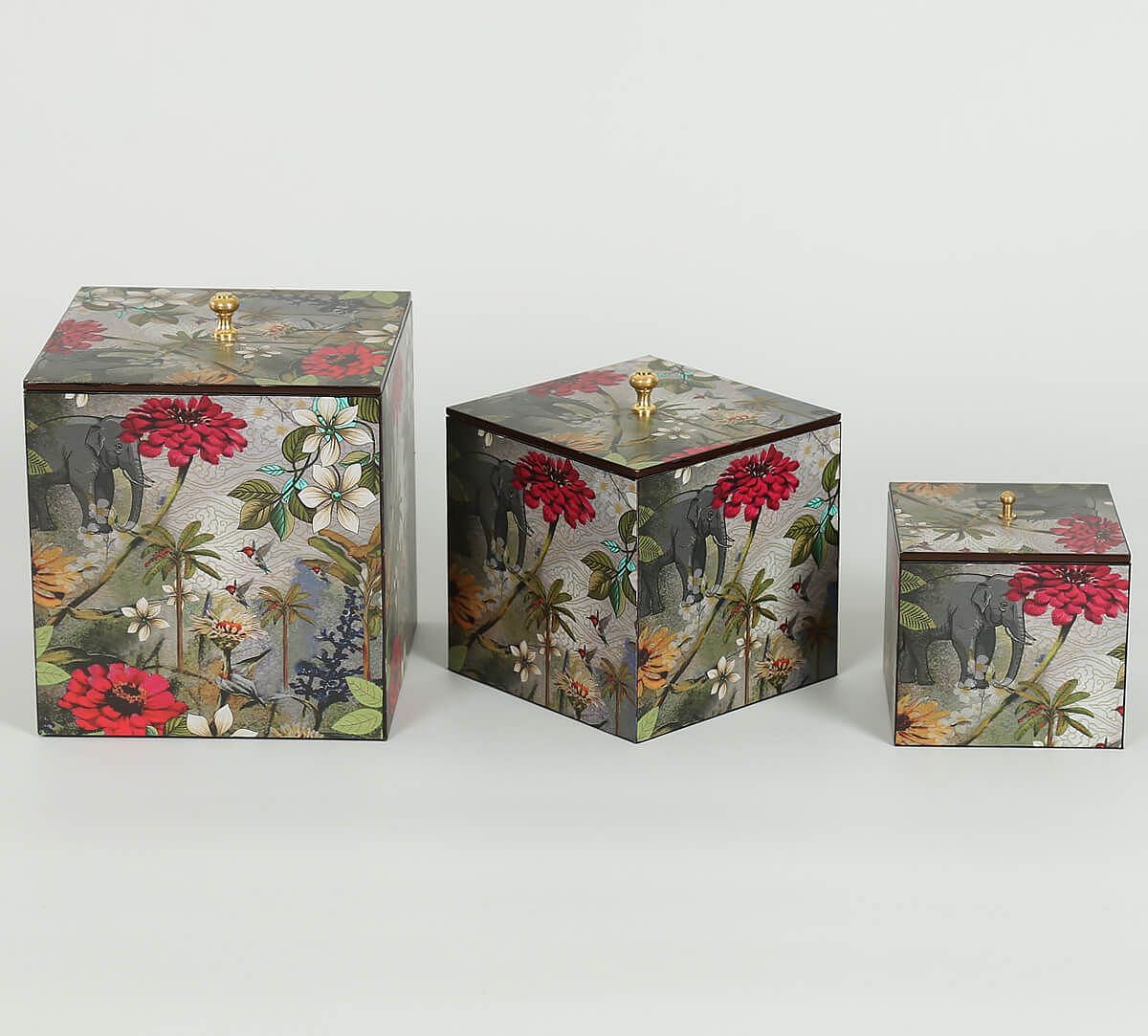 India Circus by Krsnaa Mehta March of the Blossoms Storage Box