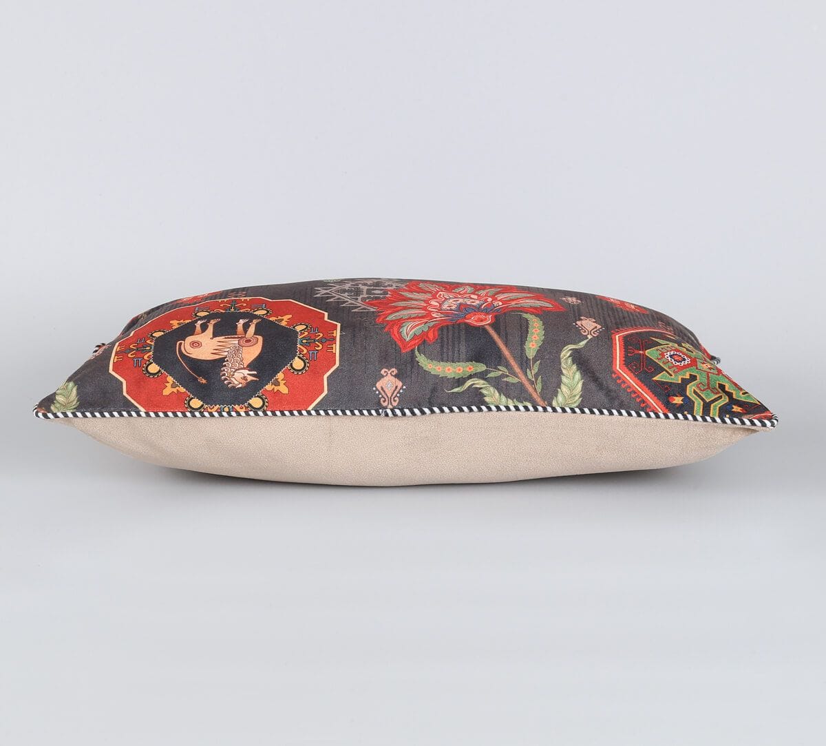 Midnight Tranquility Micro Velvet Cushion Cover