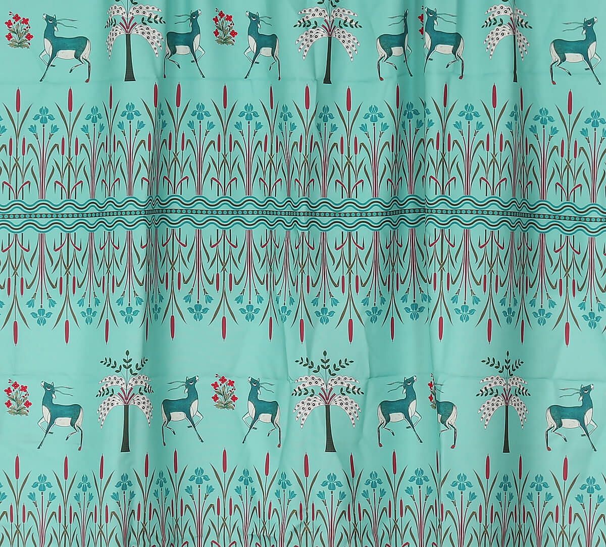 India Circus by Krsnaa Mehta Mirroring Deer Garden Fabric