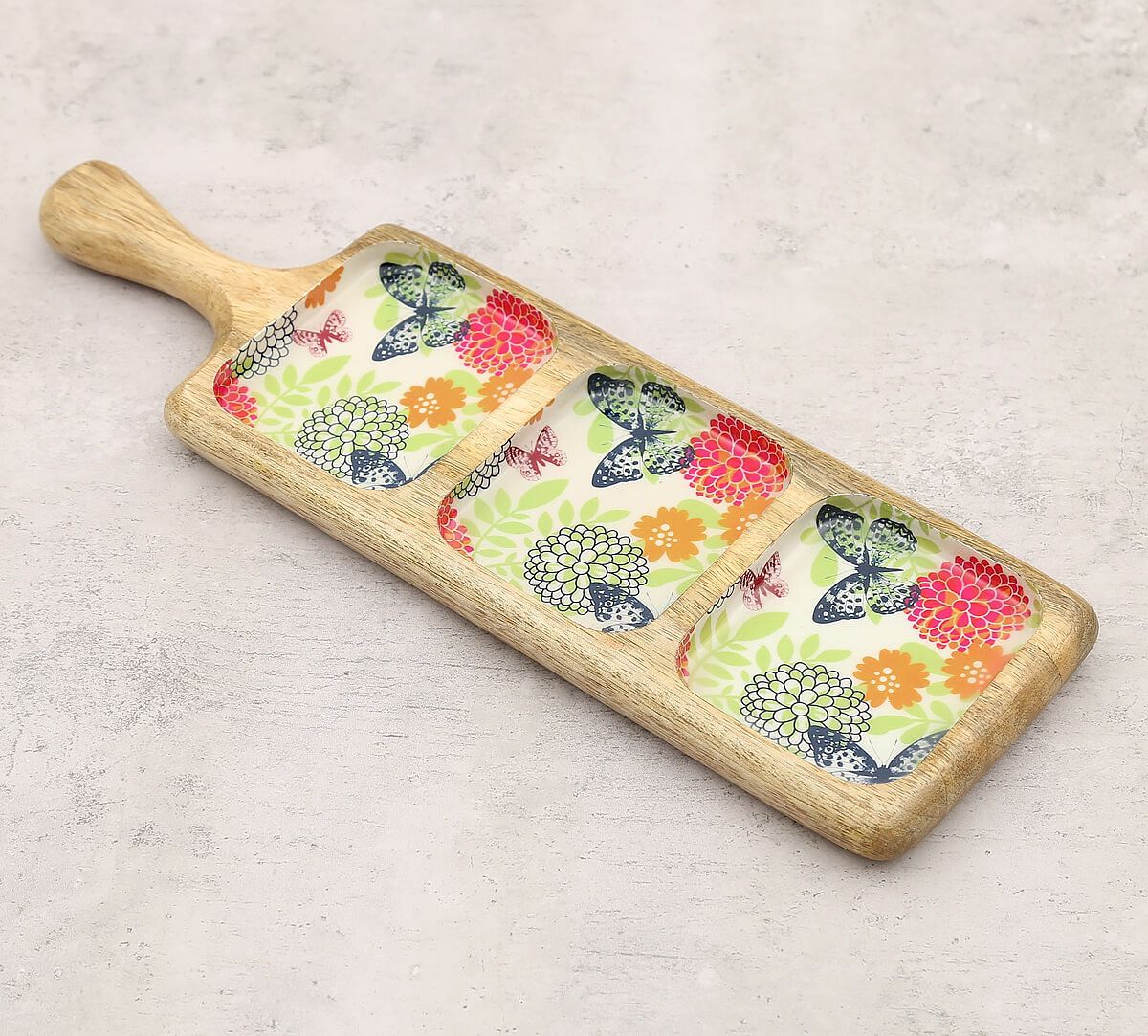 India Circus by Krsnaa Mehta Monarch's Cadence Compartment Platter