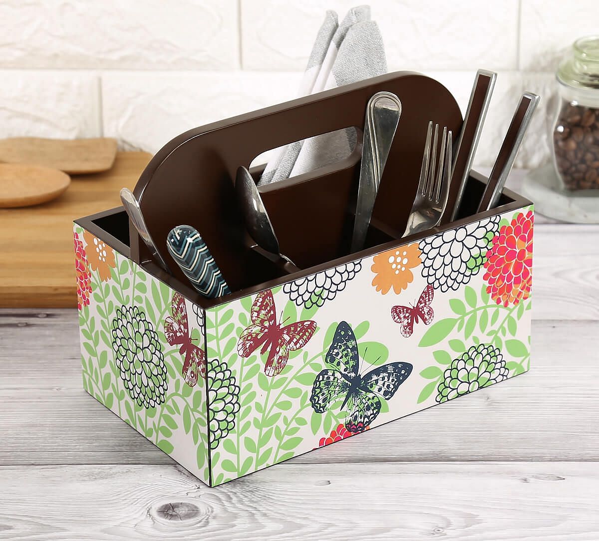 India Circus by Krsnaa Mehta Monarch's Cadence Cutlery Holder