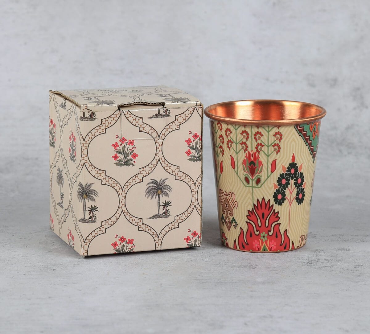 Mystifying Dazzle Copper Tumbler Small