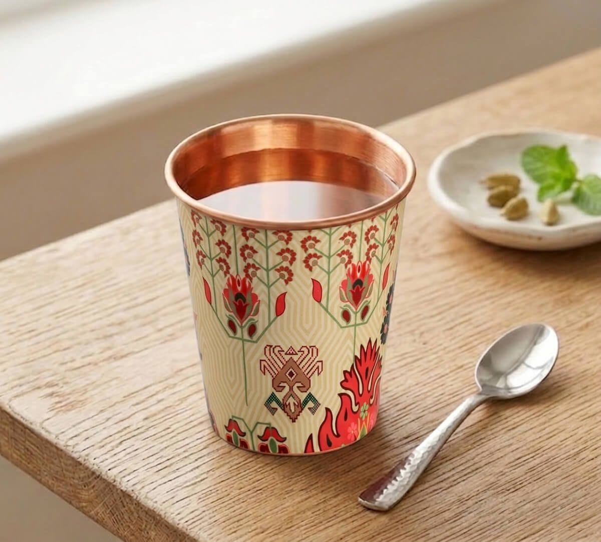 Mystifying Dazzle Copper Tumbler Small