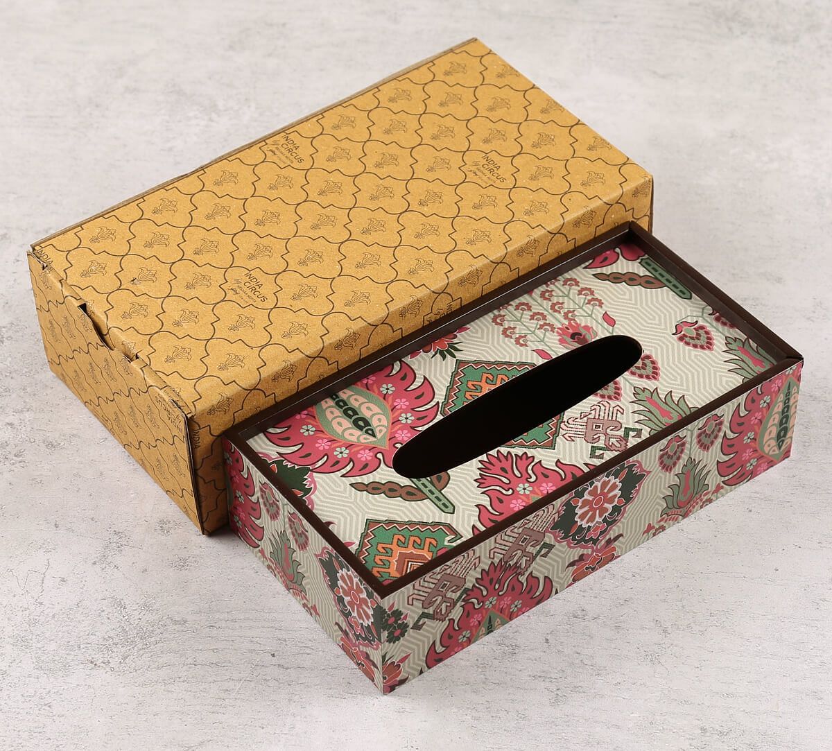 India Circus by Krsnaa Mehta Mystifying Dazzle Tissue Box Holder