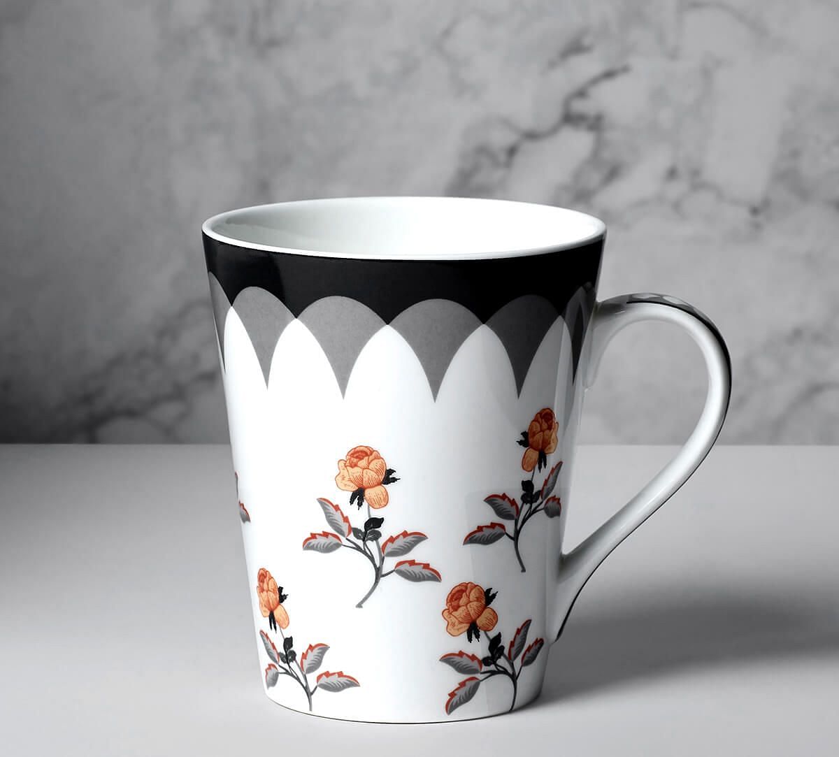 India Circus by Krsnaa Mehta Onyx Elegance Coffee Mug Set of 2