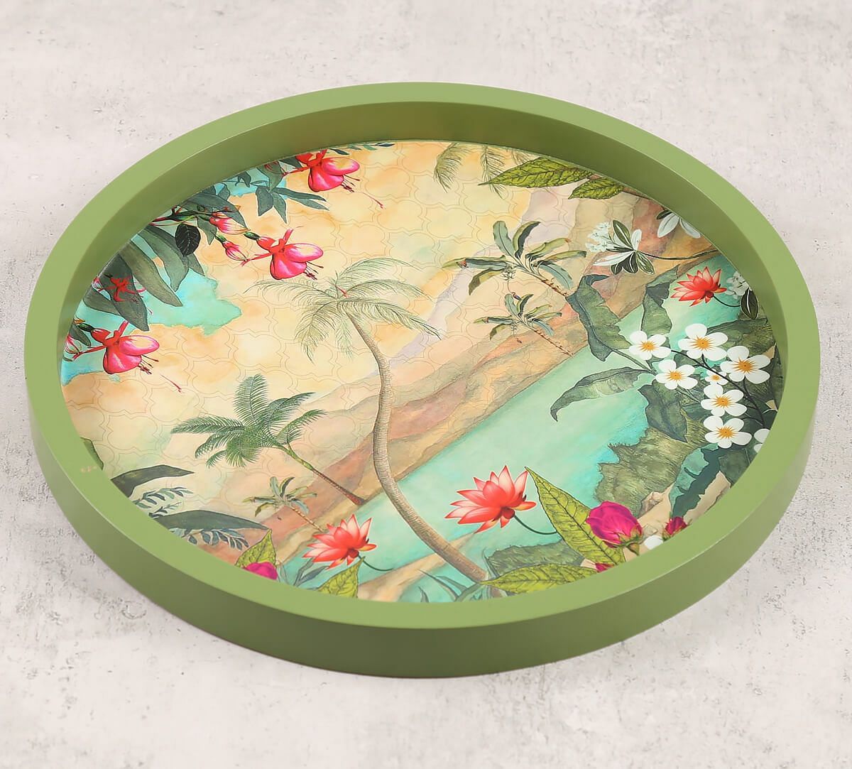 India Circus by Krsnaa Mehta Oriental Jibe Decor Plate