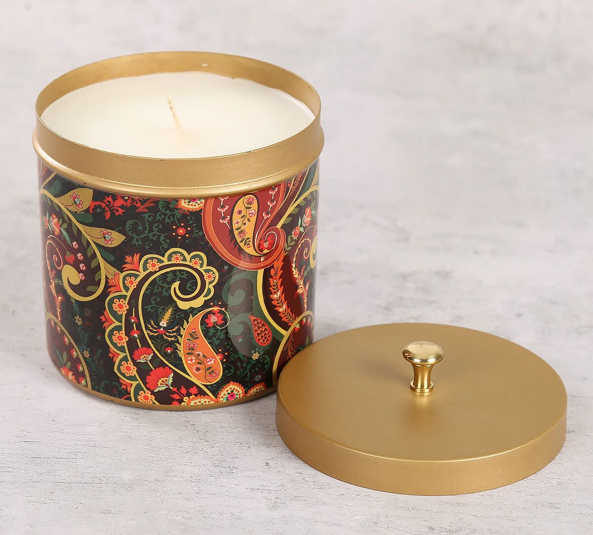 India Circus by Krsnaa Mehta Paisley Romance Scented Candle Votive