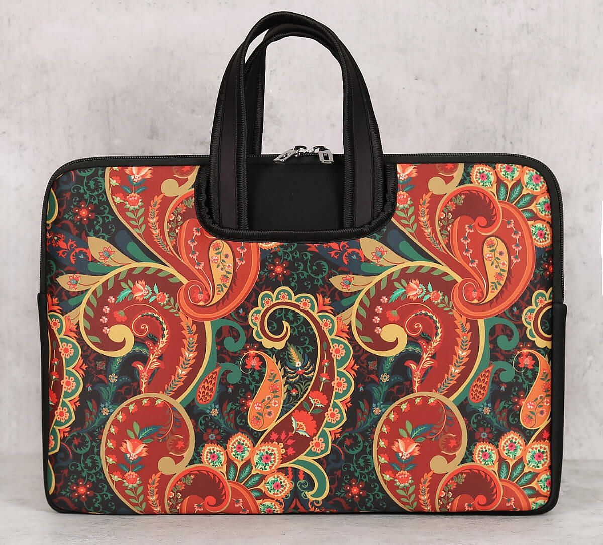 India Circus by Krsnaa Mehta Paisley Romance Laptop Sleeve Bag