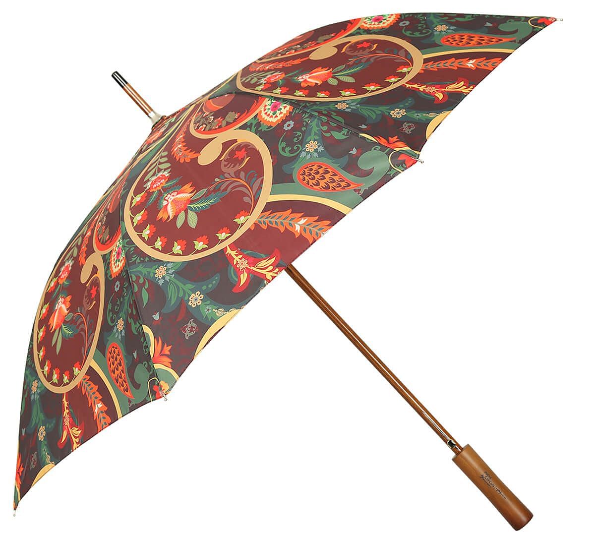 India Circus by Krsnaa Mehta Paisley Romance Long Umbrella